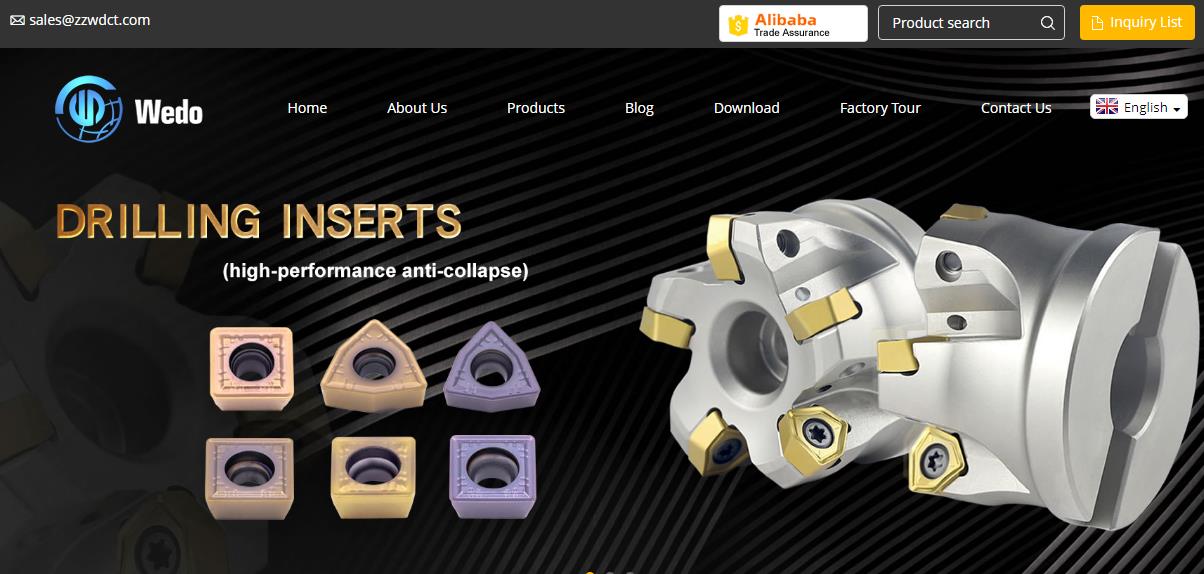 WeDo Tool integrates R&D, manufacturing, sales and technical services of high-performance CNC insert