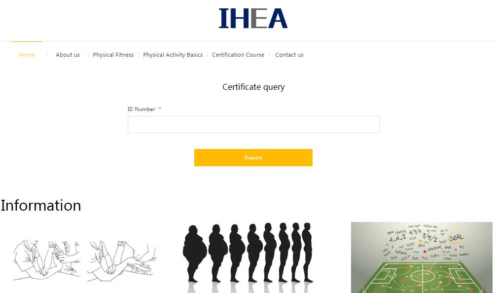  (IHEA) International Health and Exercise Association non-profit organization  professional training