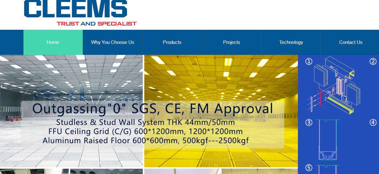 class 10000 cleanroom, CLEEMS ISO 456 Cleanroom System Engineering and Material